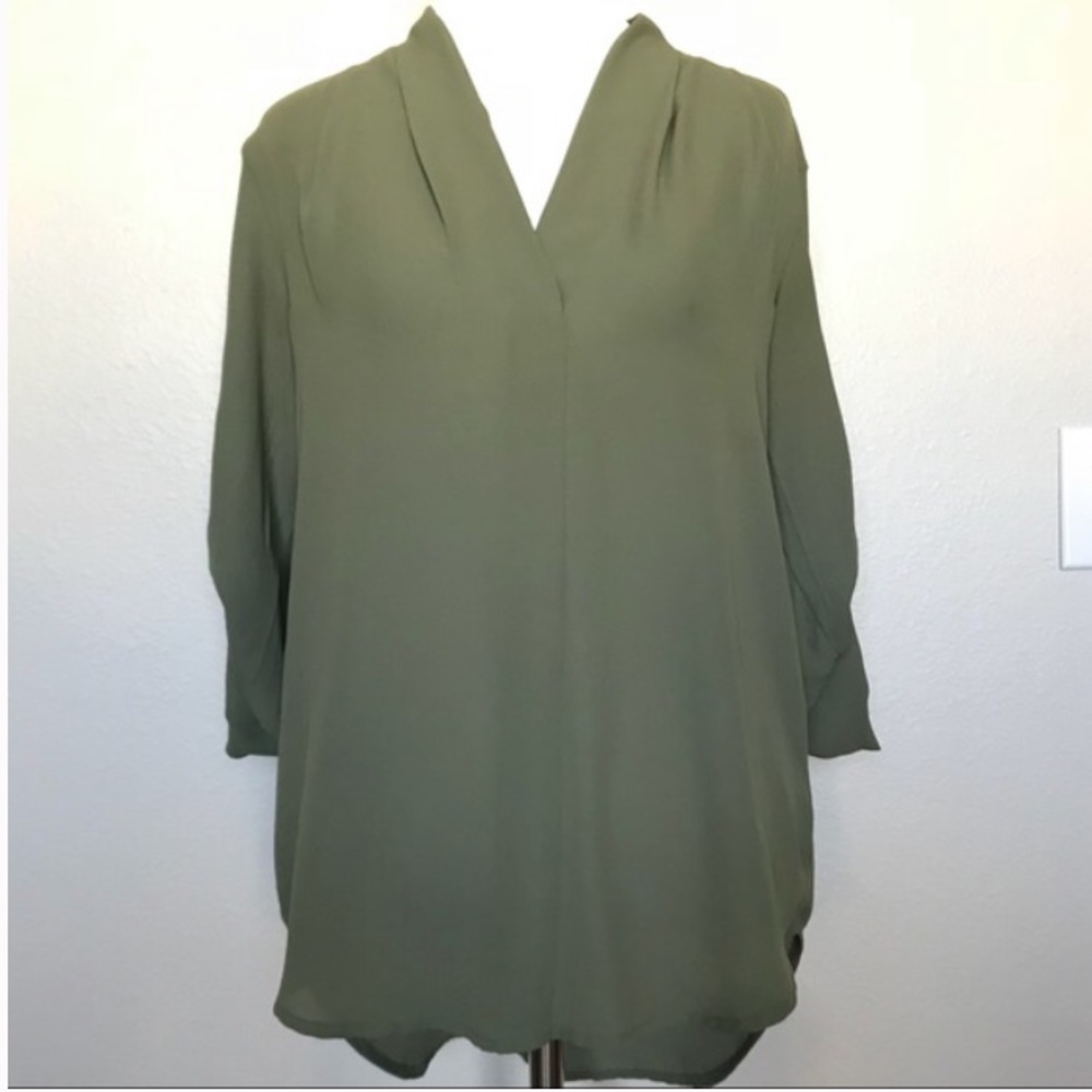 Mossimo Green Blouse